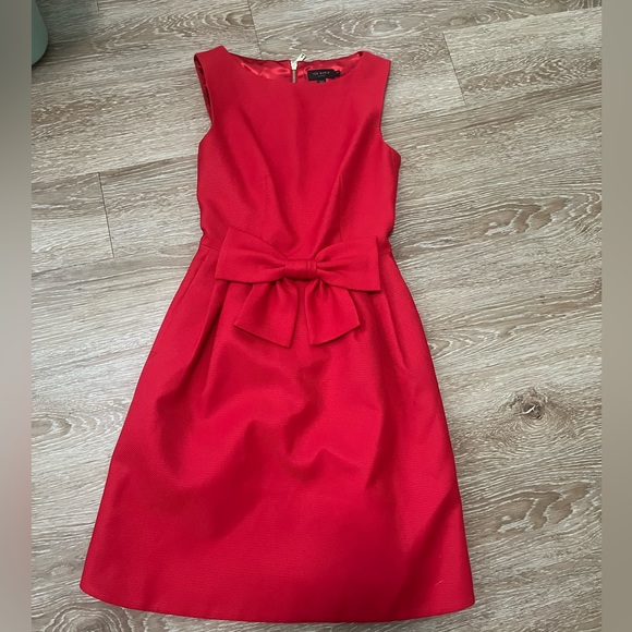 Ted Baker Nuhad Bow Waist Dress - Picture 3 of 8